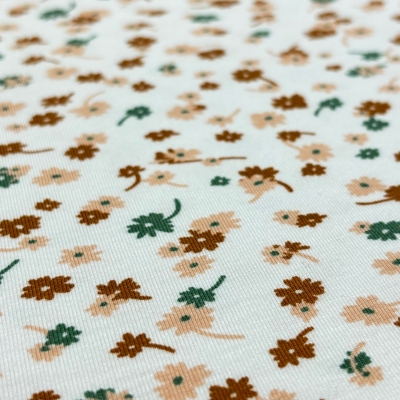 Sportjersey "Daisy Flowers" Streu Blumen | Weiß
